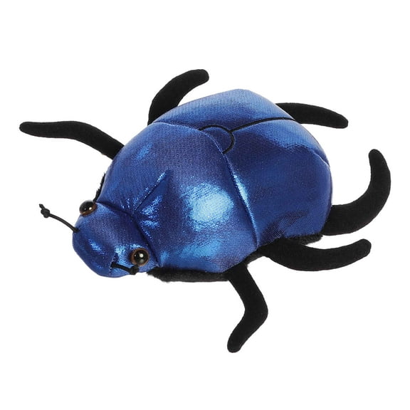 Aurora - Small Blue Mini Flopsie - 8" Saqqara Scarab Beetle - Adorable Stuffed Animal