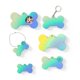 thumbnail image 4 of Molde de gota de cristal DIY con agujero Colgante de etiqueta de mascota de hueso Molde de silicona simple Punto de moda Herramienta de moldeo práctica, 4 of 5