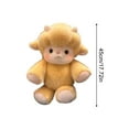 thumbnail image 3 of Wizlet 17.7in Running Lamb Plush Toy, Adorable Stuffed Running Animal Toy, Cute Room Decor Fat Animals Pillow, Kids Gifts for Birthday,Valentine,Christmas (Yellow), 3 of 6