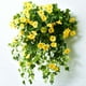 thumbnail image 4 of Plantas colgantes artificiales de imitación de flores para decoración exterior de primavera y verano, enredaderas largas de gloria de la mañana de seda sintética, resistentes a los rayos UV,, 4 of 5