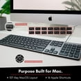 thumbnail image 7 of Macally BLSLIMKEYPROSG, Backlit USB Wired Keyboard for Mac, 7 of 7