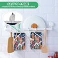 thumbnail image 6 of 2 Pack Pot Holders for Kitchen Heat Resistant Hot Pads Sets for Cooking Baking Cartoon Colorful House, 6 of 7