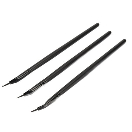 Bent Eyeliner Brush Angled Ultra Fine Bent Multifuncional Pinceles De Maquillaje Para Cejas Thin Bent Liner Brush