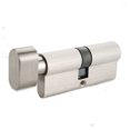 thumbnail image 2 of K con pomo - Cilindro de cerradura estándar con perfil europeo Llave + Pomo 30x30 protección antiganzamiento contra perforación estator suministrado con 3 llaves JM, 2 of 5