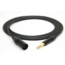 3Foot-Mogami 2534 Quad Pro Cable balanced | Neutrik Gold 6,3mm TRS Jack-XLR Male
