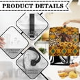thumbnail image 7 of ZIATUBLES Kitchen Stand Mixer Dust Cover Multi-Functional Mixer Dust Cover with Front Pockets for 6-8 Quart Washable Kitchen Mixer Accessories, Horse Sunflower Leopard Print Amercian Tribal Pattern, 7 of 7