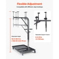 thumbnail image 5 of KFFKFF Hard Top Lift System, 220 lbs Capacity, Designed for Easy Removal and Storage, Adjustable Height for Jeep Wrangler Models YJ, TJ, JK, JL, 4XE, and Ford Bronco 4-Door & 6th Generation, 5 of 9