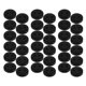 thumbnail image 1 of unbranded 100Ud Botones Redondos Negros Para Confección De Prendas Y Manualidades Versátiles Y Fáciles De Usar, 1 of 8