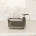 thumbnail image 2 of Dispensador de jabón multifunción para cocina y baño con soporte para esponja, bomba y bandeja 2 en 1, diseño compacto y moderno, 2 of 8