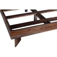 thumbnail image 4 of Hawthorne Collections Cambria Solid Sheesham Wood King Bed - Gray, 4 of 14