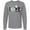 AC-Heather Grey, variant on Inktastic Love Nene Life with Flowers Long Sleeve T-Shirt