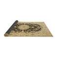 thumbnail image 2 of Ahgly Company Indoor Square Medallion Brown Traditional Area Rugs, 5' Square, 2 of 4