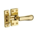 thumbnail image 2 of Baldwin 00494050 Casement Fastener, Satin Brass & Black, 2 of 3