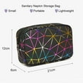 thumbnail image 2 of GIXUSIL 2 Pcs Period Bag Sanitary Napkin Storage Pouch for Girls for School, Feminine Product Pad Pouches, Tampon Holder Purse, Makeup Brush Bags for Women, 2 of 7