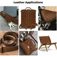 thumbnail image 6 of European Leather Works - Buffalo Belt Blanks 8-10 oz 3-4mm Size: 2.75"x50" 7x127cm - Antinque Mahogany Color Full Grain Leather Belt Straps/Strips for Tooling, Holsters, 6 of 8