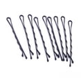 thumbnail image 4 of thinsony Épingles à Cheveux Noires en Métal Mini Courbées Droites Outil de Coiffure, Forme de Vague, 4 of 8