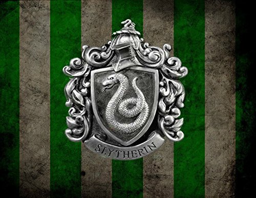 Harry Potter Slytherin House Emblem Hogwarts Image Photo Cake Topper