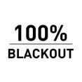 thumbnail image 3 of NICETOWN 100% Blackout Window Curtain Panels, White, 2 Pieces, 84 inches Drop Thermal Insulated Grommet Draperies, 52" Wide, Heat and Full Light Blocking Drapes with Black Liner for Nursery, 3 of 12