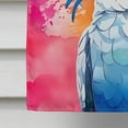 thumbnail image 4 of Hippie Animal Cockatoo House Flag 28 in x 40 in, 4 of 5