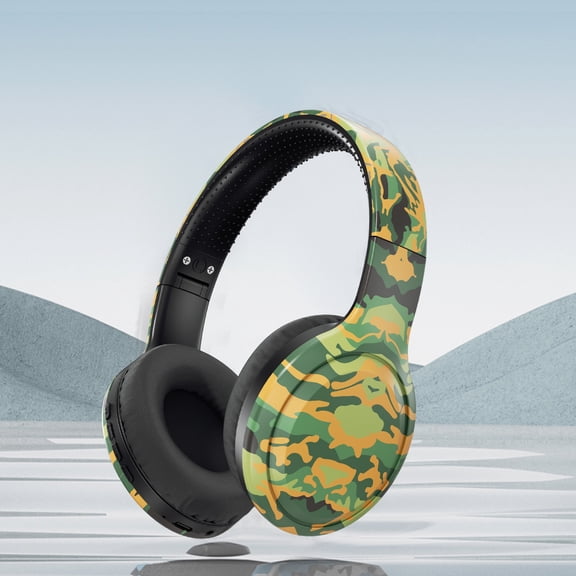 Skegnu Headphones Headphones Wireless Bluetooth Headset Subwoofer Bluetooth 5.3 Mobile Computer Game Music Sports Game Headphones for Kids