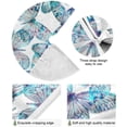 thumbnail image 2 of FMSHPON Butterfly Xmas Christmas Tree Skirt Stand Mat for Holiday Party Decoration Indoor Outdoor 48 inches, 2 of 6