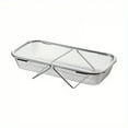 thumbnail image 6 of 1 Set Stainless Steel Over Sink Colander with Telescopic Handle - Metal Mesh Strainer Basket for Washing Fruits & Vegetables, 6 of 6