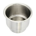 thumbnail image 1 of Stainless Steel Cup Holder For Cars Durable Tea Cup Mount Beverage Organizer, 1 of 7