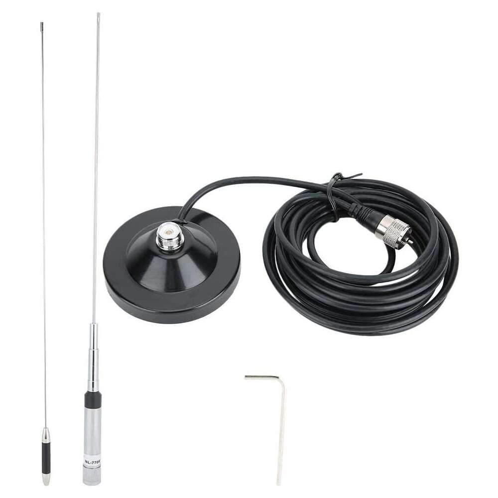 Selm CB Antenna, Car Radio Antenna Portable Indoor/Outdoor Dual Band ...