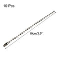 thumbnail image 2 of Unique Bargains 10Pcs Metal Bead Clasp Ball Connector Chain Keychain 2.4mm Dia 10cm Length, 2 of 4