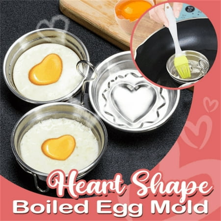 

lystmrge Potato Cooker Must Have Kitchen Gadgets Personal Pizza Cooker Stainless Steel Omelet Mould Heart Eggs Mould Eggs Shaper Pancake/Eggs Rings Cooking Kitchen Tools