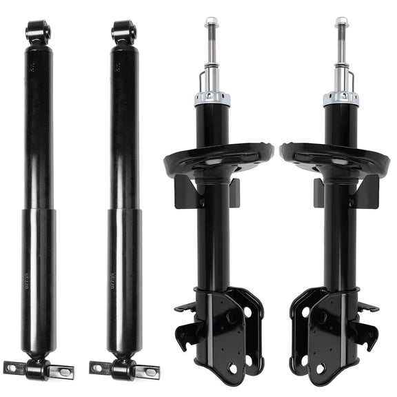 cciyu Front Rear struts Shock Absorbers Compatible for 2011-2012 for Honda Odyssey 349105 37316 3340098 72560 Shocks Struts