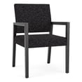 thumbnail image 1 of Pemberly Row Waiting Reception Guest Chair Wood Frame in Black, 1 of 5