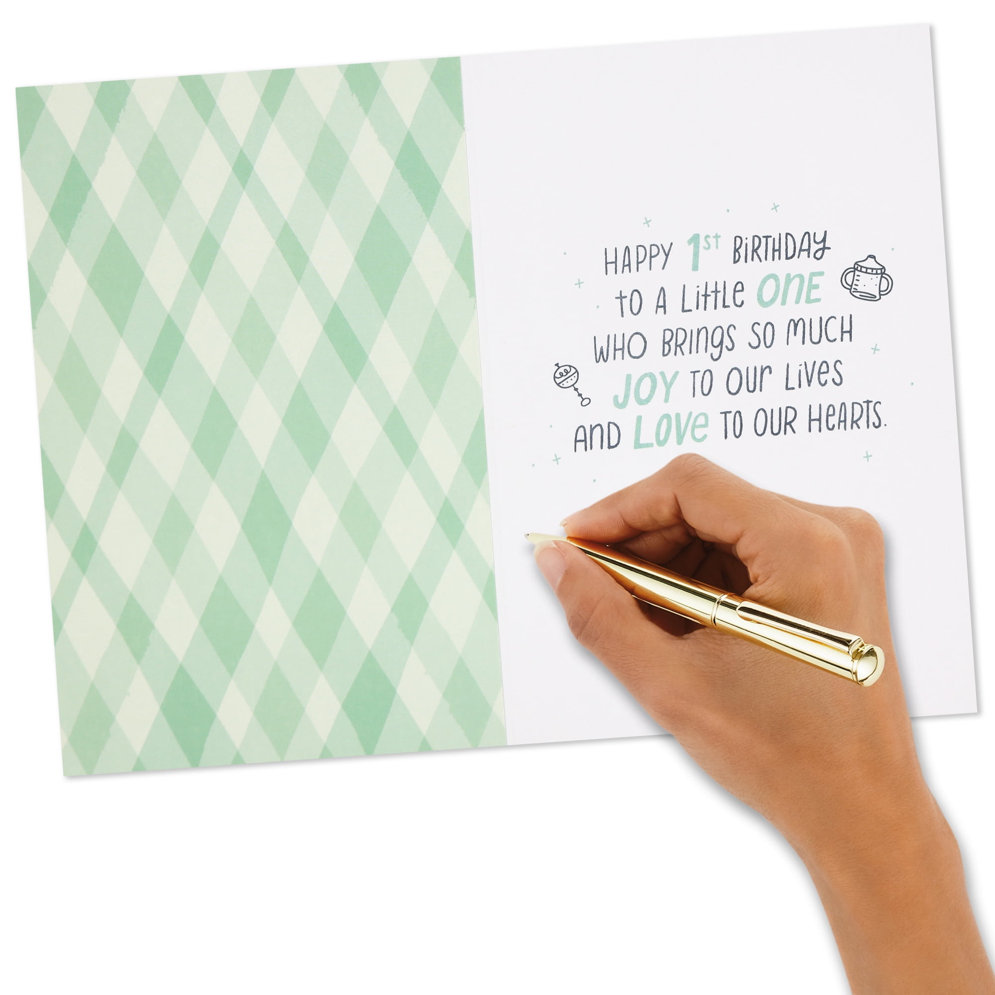 Hallmark 1st Birthday Card (One of a Kind)