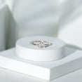 thumbnail image 3 of Rosec Jewels Lab Diamond Promise Ring for Women - Toi Et Moi Ring - Ready to Gift for Valentines Day, 14K White Gold, US 6.50, 3 of 7