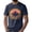 Navy, variant on Men's Retro Maple Leaf Graphic Tees Canada Day T-Shirts Casual Summer Crew Neck Short Sleeve Tops Loose Fit Soft Comfortable for Daily Wear and National Holidays Grey L