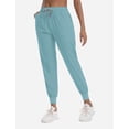 thumbnail image 4 of Set Scrub VIAOLI para mujer con bolsillo y pantalones deportivos con cuello en V, 4 of 6
