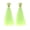 Fluorescent Color, variant on 2Pcs Synthetic Fiber Fly Tying Materials With Smooth Texture 15cm Length Long Fly Fishing Streamers Easy to Use