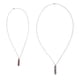 thumbnail image 1 of Collares De Aromaterapia, Collar Difusor De Aceites Esenciales, Ligero, Mejora El Estado De ánimo, Acero Inoxidable Para Meditación Para Mujeres, 1 of 7