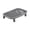 Black, variant on Cat Litter Box Step Mat 18.1"x11.8"x3.5", Double Layer Litter Catcher & Trapper, Waterproof Non- Easy Clean Mat for Large Litter Boxes, Pedal Step for Dorm Living Room Home