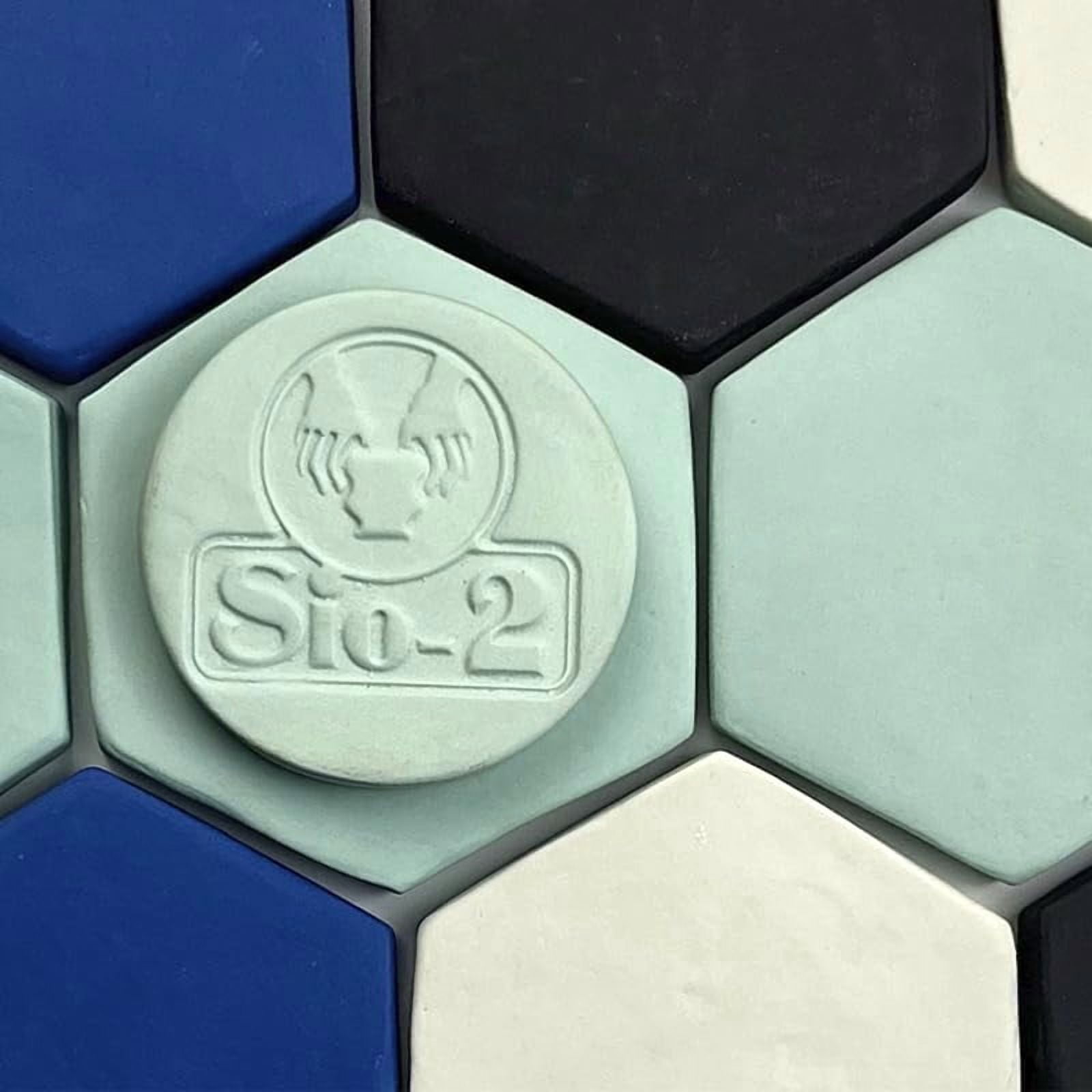 SIO-2 Lagoon Turquoise Porcelain Ceramic Pottery Clay - 3.5 lb