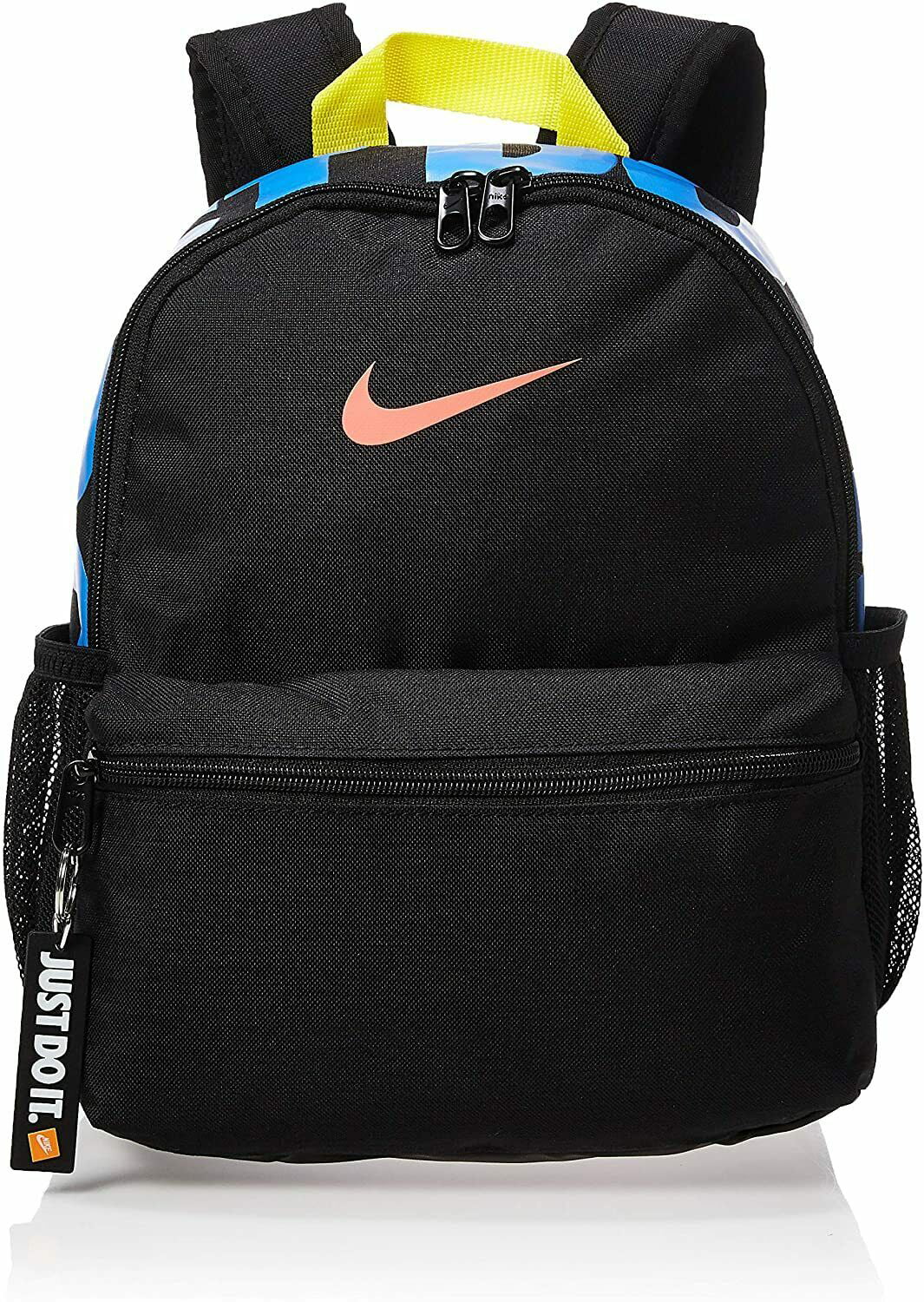 Zelfrespect Schoolonderwijs communicatie Nike Brasilia Just Do It Black/Magic Ember Mini-Backpack - Walmart.com
