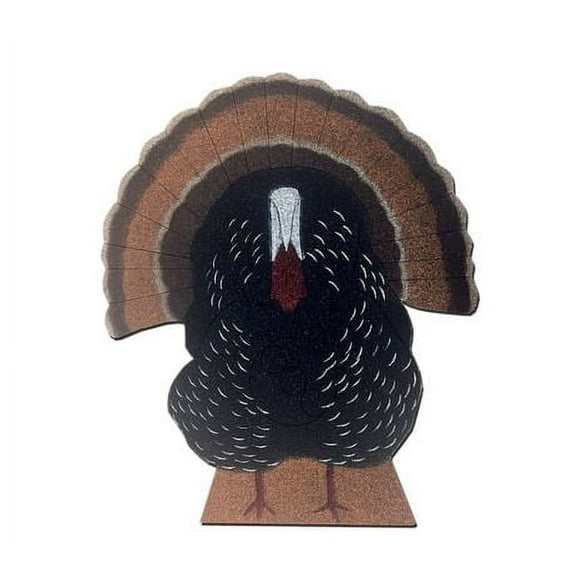 Oncore Targets Struttin Turkey Self-Healing Archery Target, Black/Brown/Red/Blue/White, Medium