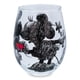 thumbnail image 3 of Vaso para copa de vino con forma de corazón de Mickey y Minnie Mouse de Disney, 3 of 8