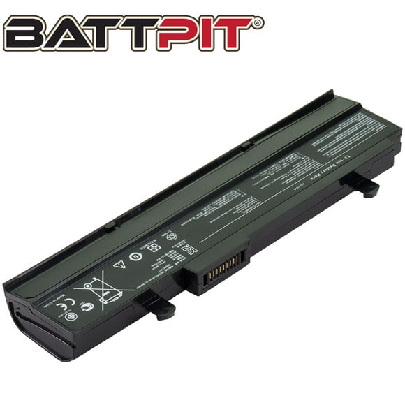 BattPit: Laptop Battery Replacement for Asus Eee PC 1015PX, 07G016FS1875, 70-OA292B1100, 70-OA2H1B1100, 70-OA2H1B1200 (10.8V 4400mAh 48Wh)