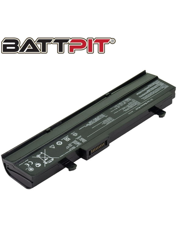 BattPit: Laptop Battery Replacement for Asus 70-OA2H1B1000, 07G016FQ1875, 70-OA292B1000, 07G016HE1875, 90-OA001B2400Q (10.8V 4400mAh 48Wh)