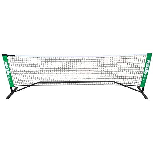 Picklenet Mini - Portable 10-Feet Long Pickleball Net | Bag Included | Easy and Fast Assembly | Indoor & Outdoor Use | Powder-Coated Steel | No-Twist Guarantee | Patented Design | 1 Year Warranty
