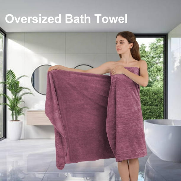 Smuge 8 Piece Oversized Bath Sheet Towels 2 Large Bath Towels 2 Hand Towels 4 Washcloths 600 GSM Ultra Soft Large Bath Towel Set Thick Cozy Quick