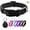Black(AirTag), variant on Reflective Dog Collar,Soft Neoprene Padded Pet Collar with ID Tag Ring,Adjustable for Small Dogs