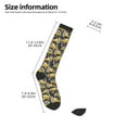 thumbnail image 5 of Balery Excavator At Work Printed Novelty Socks Men's Women's Crew Socks Sports Socks Knee High Socks Cotton Socks Quirky and Cool Socks, 5 of 9