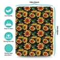thumbnail image 5 of Washable Rubber Sunflower Cute Floral Dish Drying Mats for Kitchen Counter Home Large Coffee Bar Pad Accessories and Decor for Utensils Stemware 18''x24'', 5 of 7